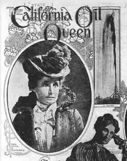 OIL_QUEEN_AOGHS California Oil Queens featured in newspaper in early 1900s.