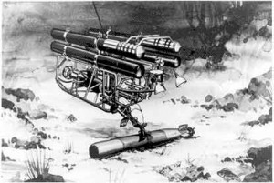 ROV-Nuke-AOGHS Offshore robot ROV 1966 nuclear bomb recovery CURV.