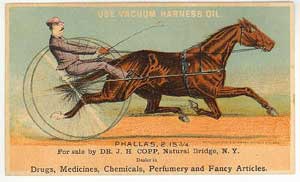 September-11-AOGHS Circa 1870 advertisement for "Ewing's Patent Vacuum Oil"