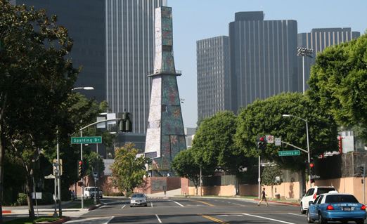 los angeles oil fields hidden oi rigs in LA