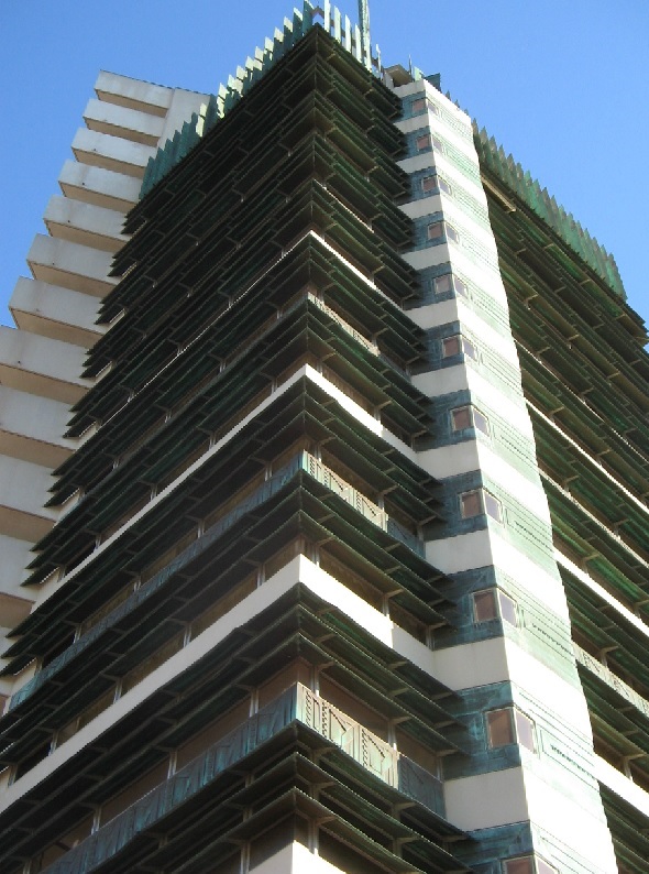 this week in oil history the Price Tower design by Frank Lloyd Wright