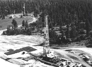 Gasbuggy-AOGHS project gasbuggy rigs at well site