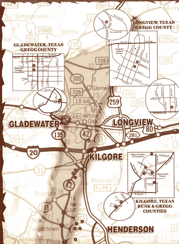Lone-Wolf-Map-AOGHS "Manuel “Lone Wolf” Gonzaullas, Texas Ranger. map of giant oilfield