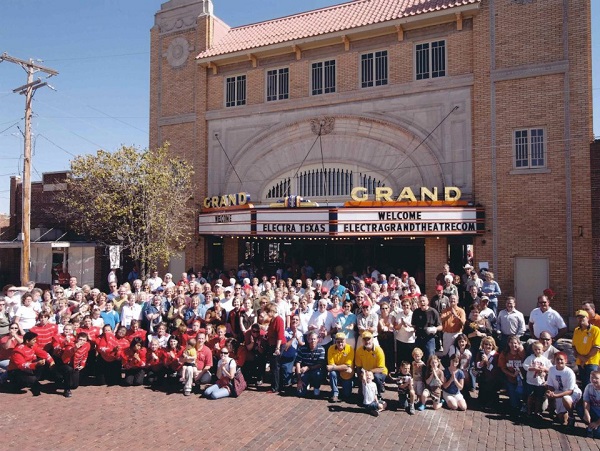 pump jack capital of texas Electra's grand theatre refurbished
