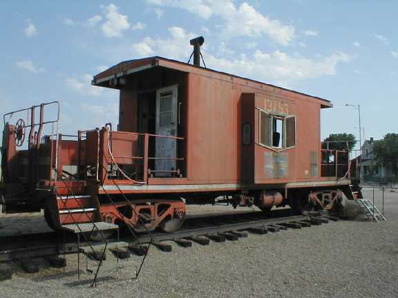 Monahans oil museum rail road car.