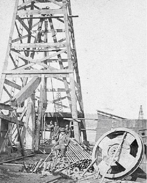 The term fishing came from early percussion drilling using cable-tools. When the derrick’s Manila rope broke, a crewman lowered a hook and attempted to pull out the well’s heavy iron bit. More advance attachments followed.