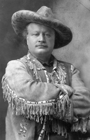 portrait of Maj. Gordon W. "Pawnee Bill" Lillie.