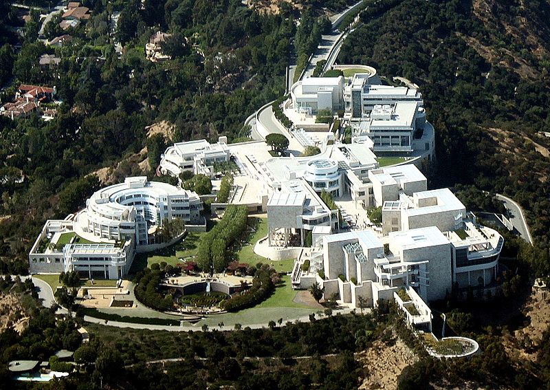 The Getty Center and the Getty Villa on the Malibu coast.