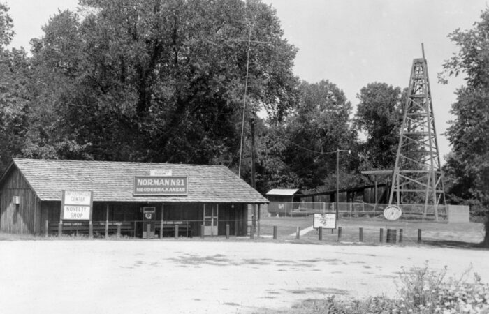 Kansas oil museum at Neodesha circ 1960.