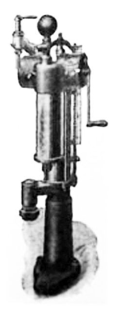A early Bowser Gasoline Pump.